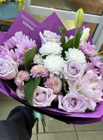 Лавандовая нежность от интернет-магазина цветов в 