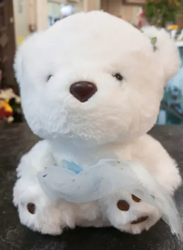 Мишка от интернет-магазина цветов в 