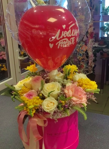 Круг любви от интернет-магазина цветов в 