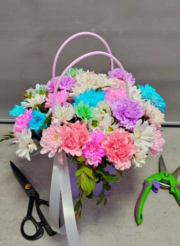 Корзина нежных чувств от интернет-магазина цветов в 