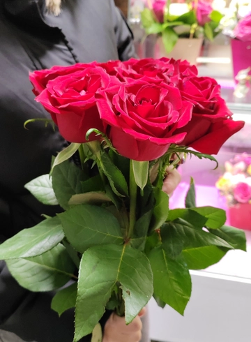 роза красная от интернет-магазина цветов в 