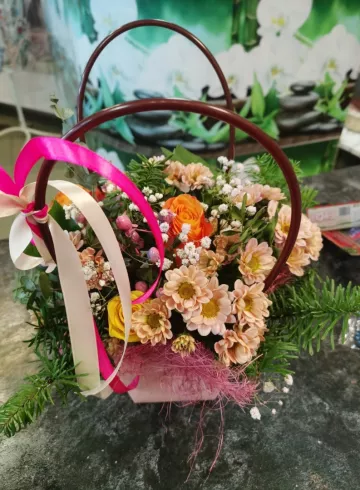 Композиция "Река любви" от интернет-магазина цветов в 