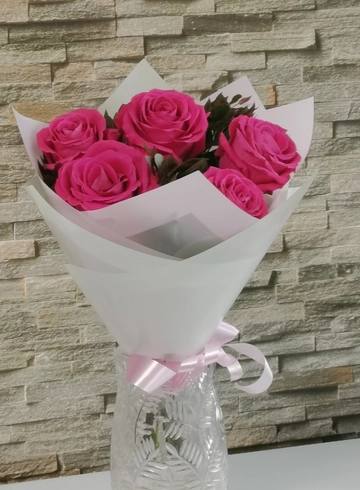 Монобукет с пионовидных роз &laquo;Нектар&raquo; от интернет-магазина цветов в 