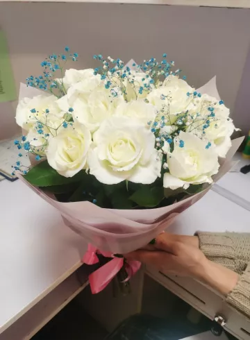 Мини букет «Воздушное облако» от интернет-магазина цветов в 