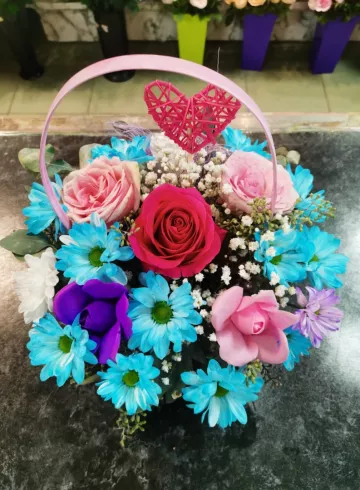 Сердце осени от интернет-магазина цветов в 