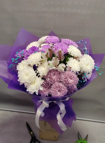 СИРЕНЕВЫЙ ПРИВЕТ от интернет-магазина цветов в 